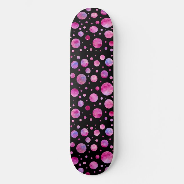 Skateboard Girly Bolinhas (Frente)