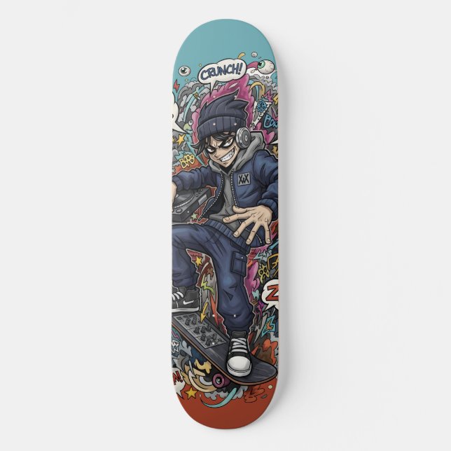 Skateboard Grafite (Frente)