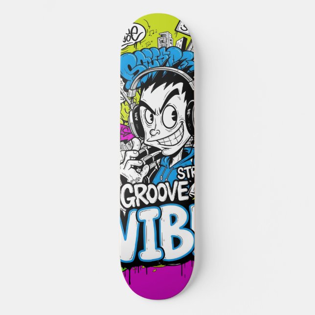 Skateboard Grafite (Frente)