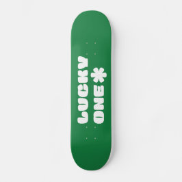 Skateboard Green Lucky One