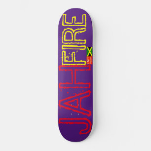SKATEBOARD JAH FIRE / Skateboard JMT USA