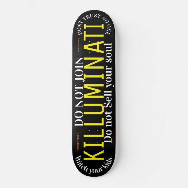 Skateboard KILLUMINATI 2 (Frente)