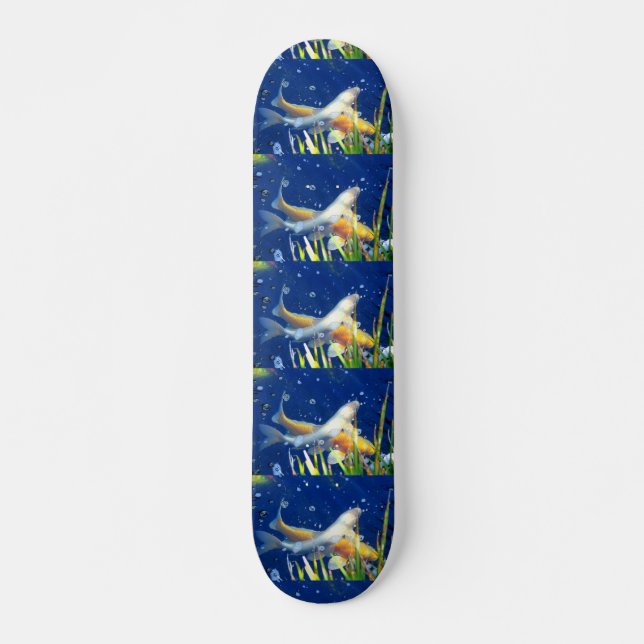 skateboard koi japonês (Frente)