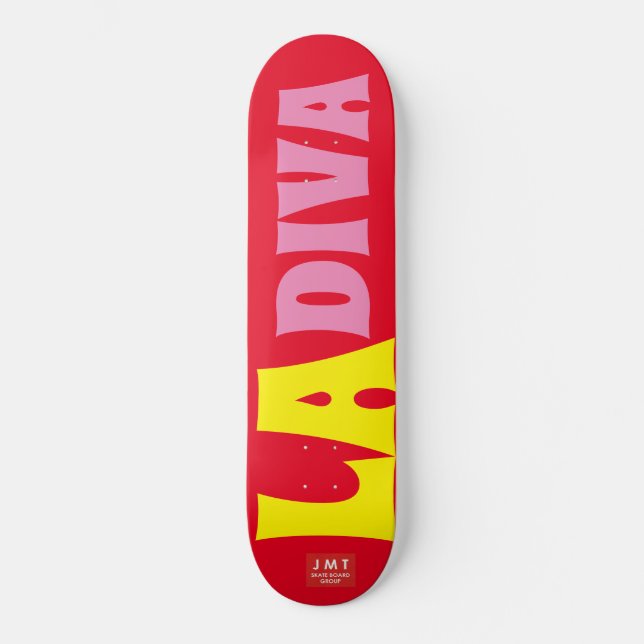 Skateboard LA DIVA (Frente)