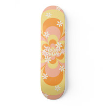 Skateboard Legal Groovy Retro Vintage Poder das Fl