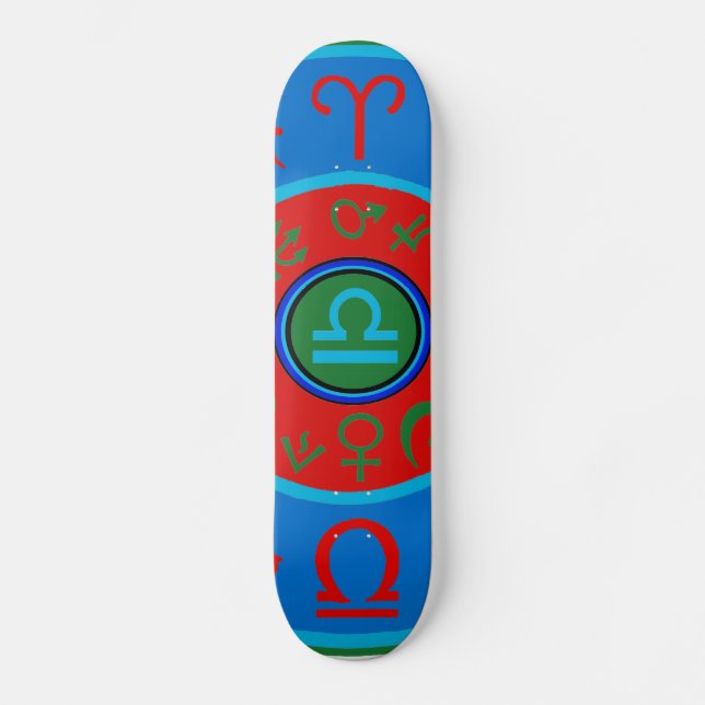 Skateboard Libra Zodíaco (Frente)