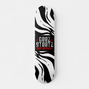 Skateboard Logo Electric Swirl DeeZ StreetZ