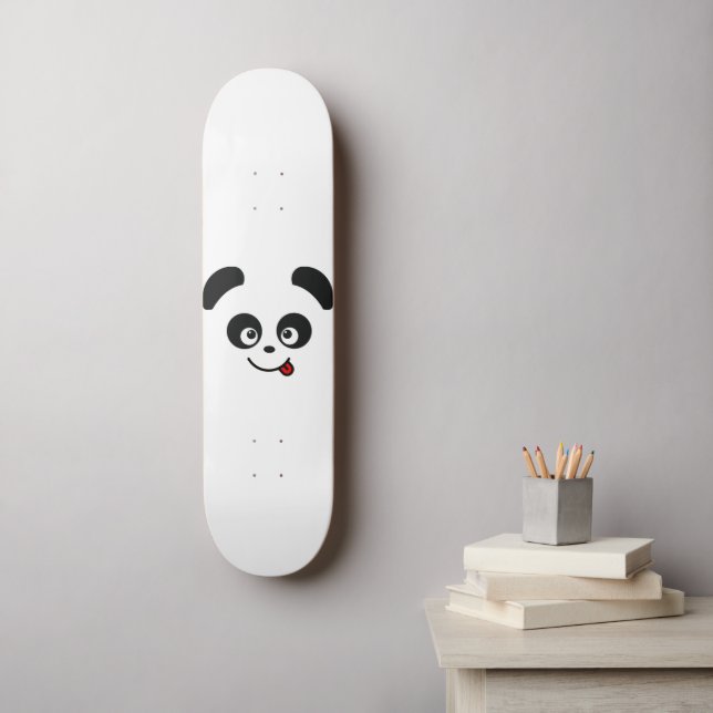 Skateboard Love Panda® (Arte de parede)
