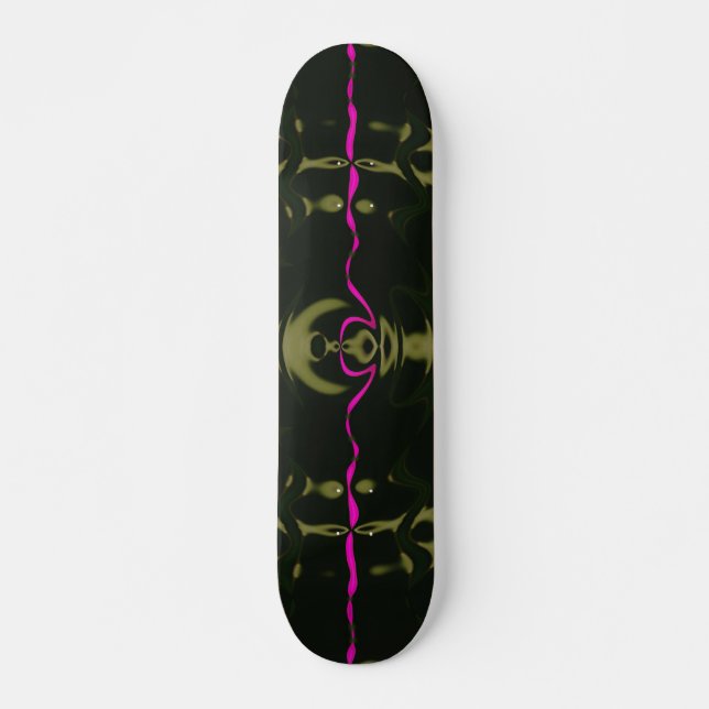 Skateboard Luzes Rosa (Frente)