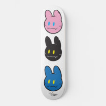 Skateboard Mascote Coelho