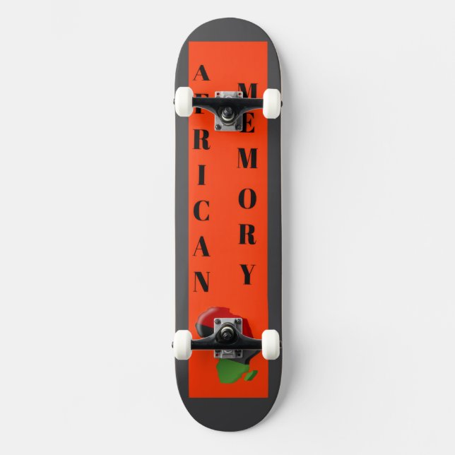 Skateboard MEMÓRIA AFRICANA (Frente)