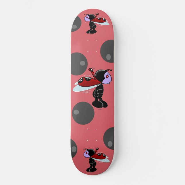 Skateboard Mizz Ladybug (Frente)