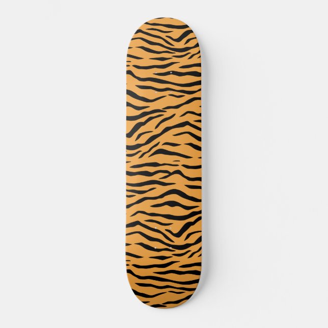 Skateboard moderno de Tiger Selvagem (Frente)