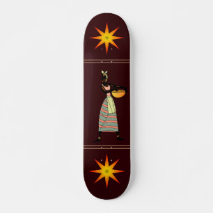 Skateboard Mulheres de África