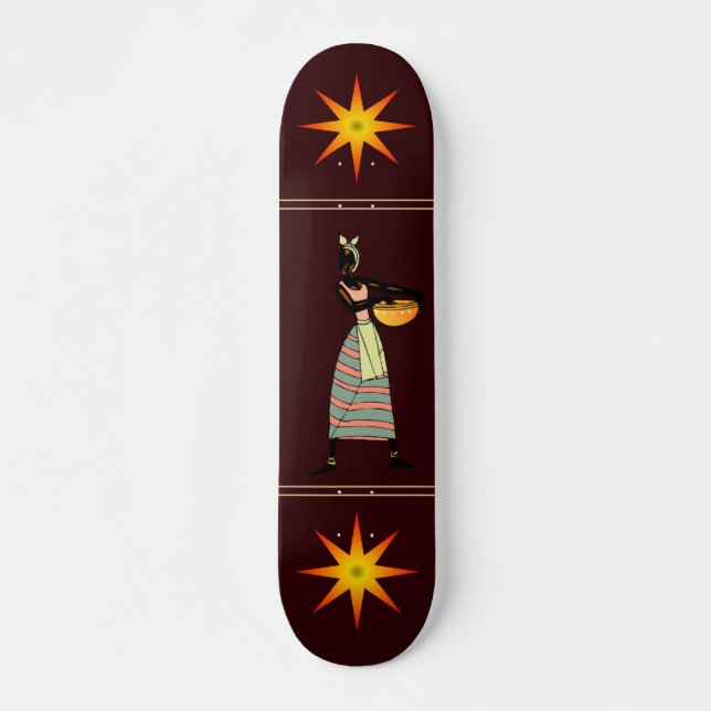 Skateboard Mulheres de África (Frente)