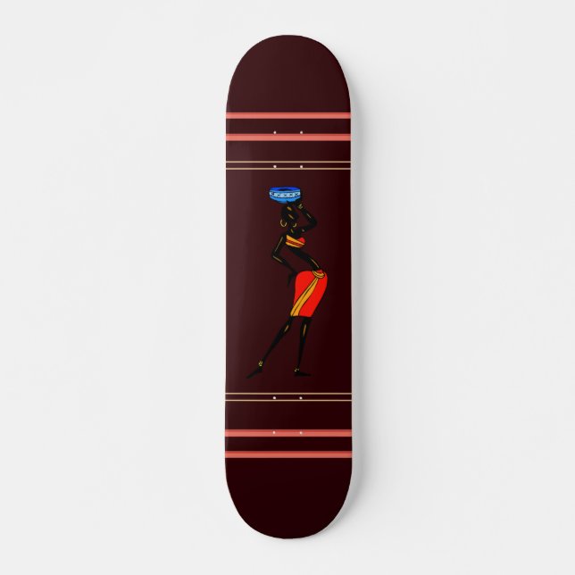 Skateboard Mulheres de África (Frente)