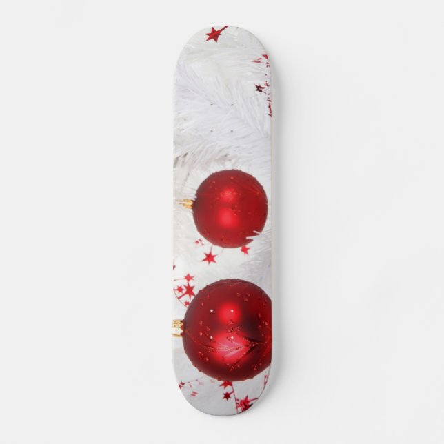 Skateboard Natal Baubles (Frente)