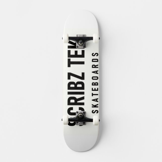 SKATEBOARD OFICIAL SCRIBZ TEK #1 (Frente)