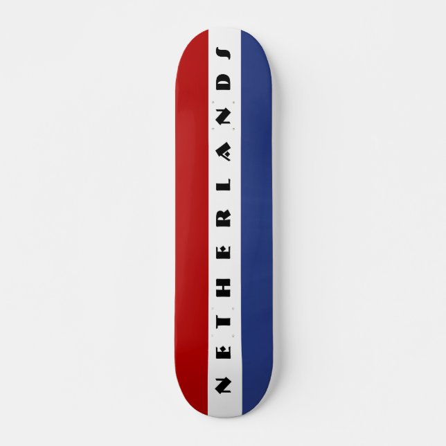 Skateboard Países Baixos (Frente)