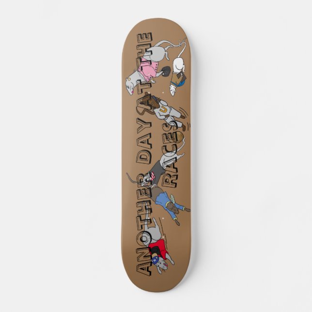 Skateboard para os Racers (Frente)