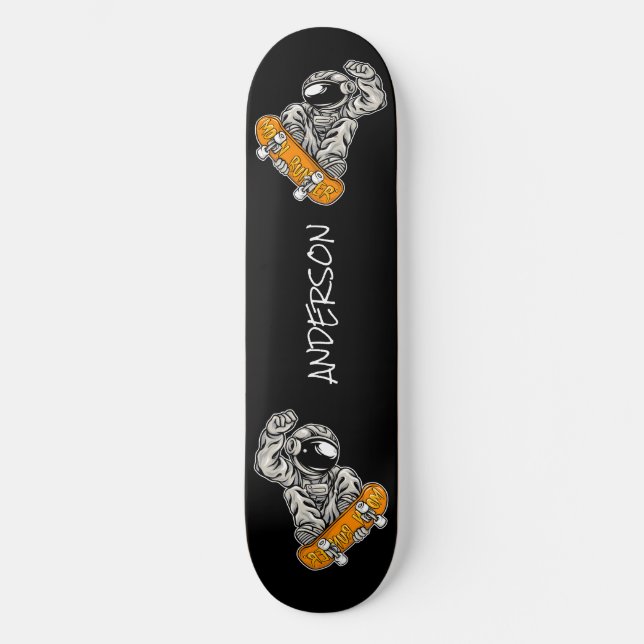 skateboard Personalised Moon Runner (Frente)