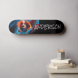 Skateboard Personalizada Moderna Mistério Espacial