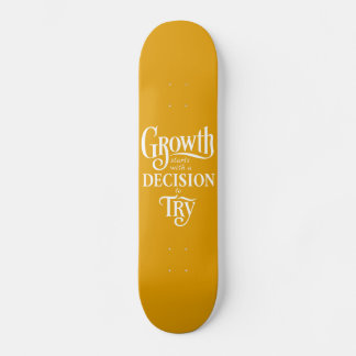 Skateboard Personalizado Amarelo - O Crescimento C