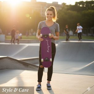 Skateboard Personalizado Da Borda - Torne-O Seu Ho