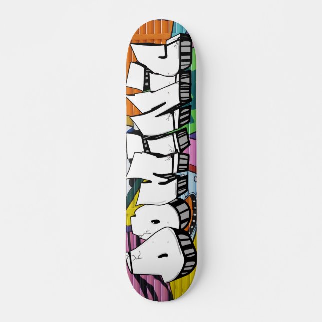 Skateboard Personalizado do Grafite Dominic (Frente)