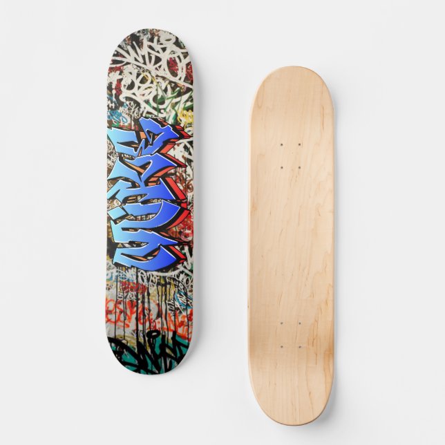 Skateboard Personalizado do Mike Grafite (Frente)