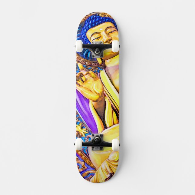 Skateboard Personalizado "O Buda" (Frente)