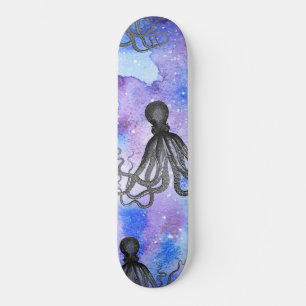 Skateboard - polvo preto e branco