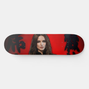 skateboard Preto Vermelho
