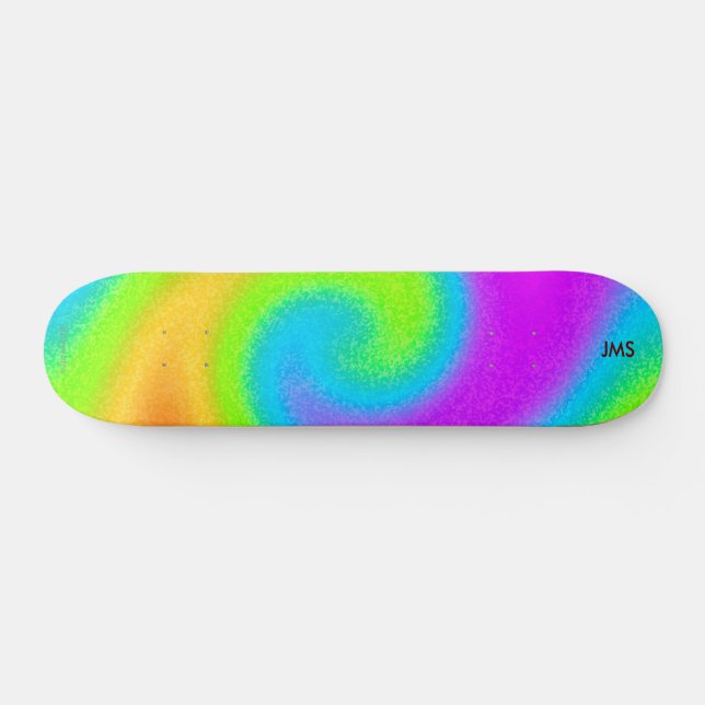 Skateboard Psiquedélico Monogramado (Horz)