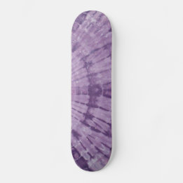 Skateboard Púrpura Tie Dye