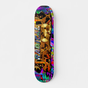 Skateboard Radical Steampunk 6