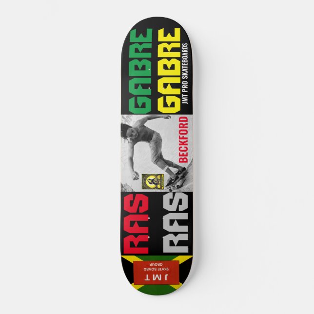 skateboard RAS GABRE BECKFORD JMT (Frente)