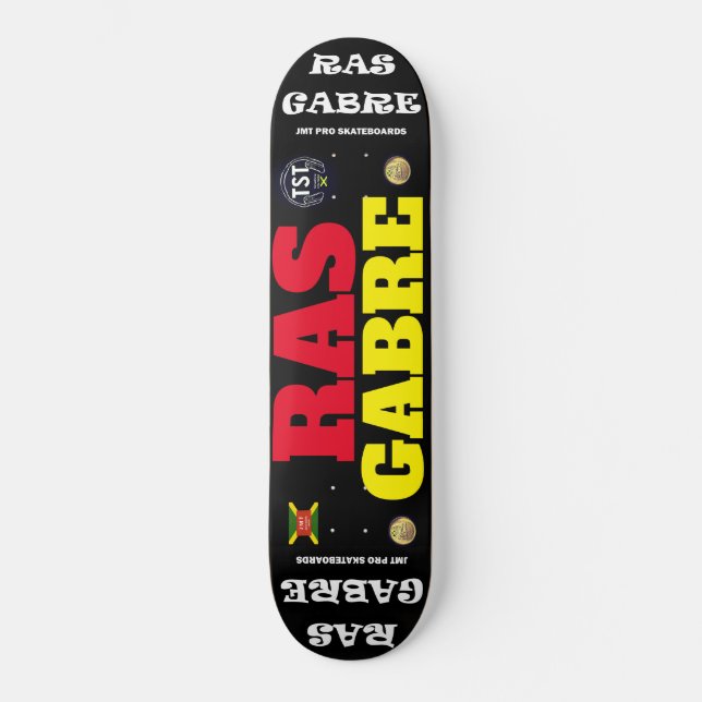 skateboard RAS GABRE BECKFORD JMT (Frente)