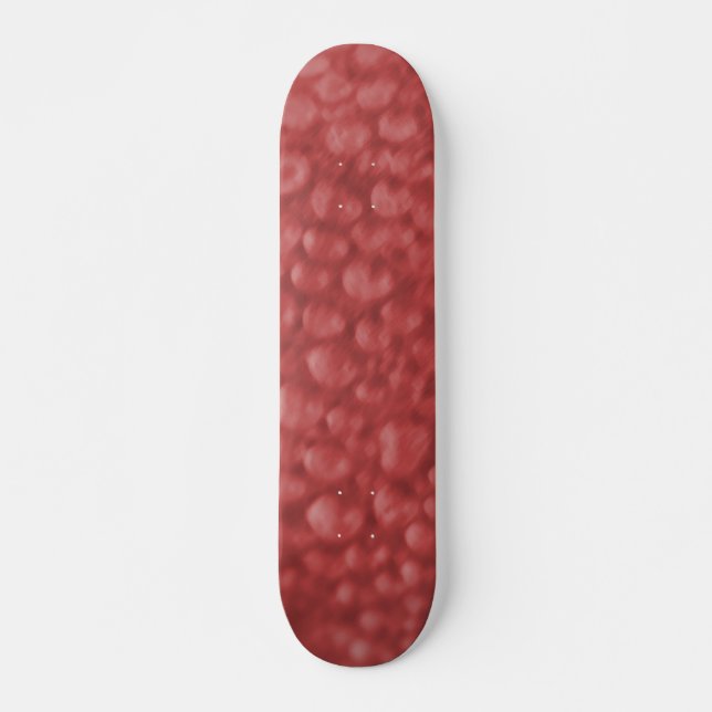 Skateboard Red Bubbles (Frente)