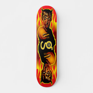 Skateboard Red Demon