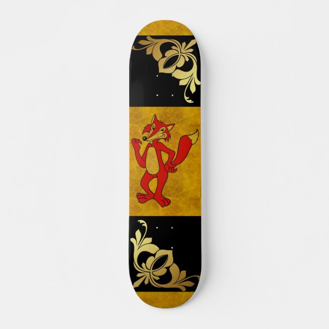 Skateboard Red Fox (Frente)