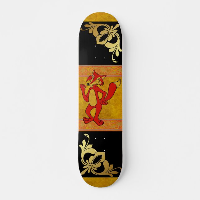 Skateboard Red Fox (Frente)