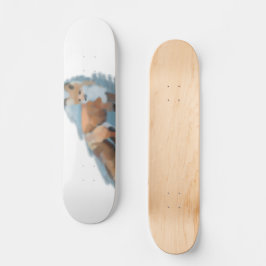 Skateboard Red Fox Art
