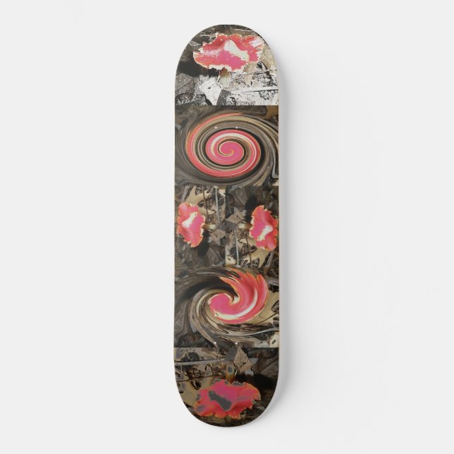 Skateboard Red Mushroom (Frente)