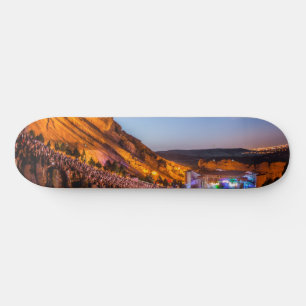 Skateboard Red Rocks Night Concert