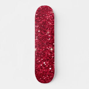 Skateboard Red Sparkler