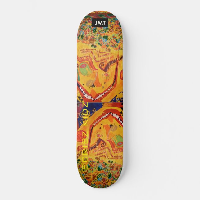 SKATEBOARD SCRIBZ KIDZ / JMT (Frente)