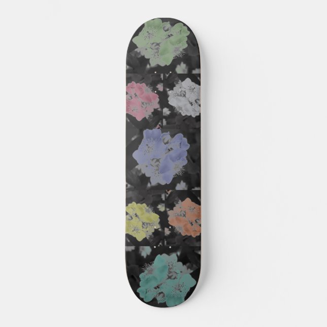 Skateboard Selvagem Rosa (Frente)