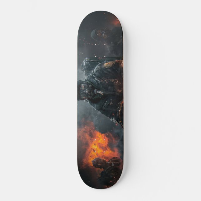 Skateboard - Steampunk Apocalypse (Frente)