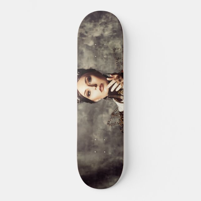 Skateboard - Steampunk Art Women (Frente)